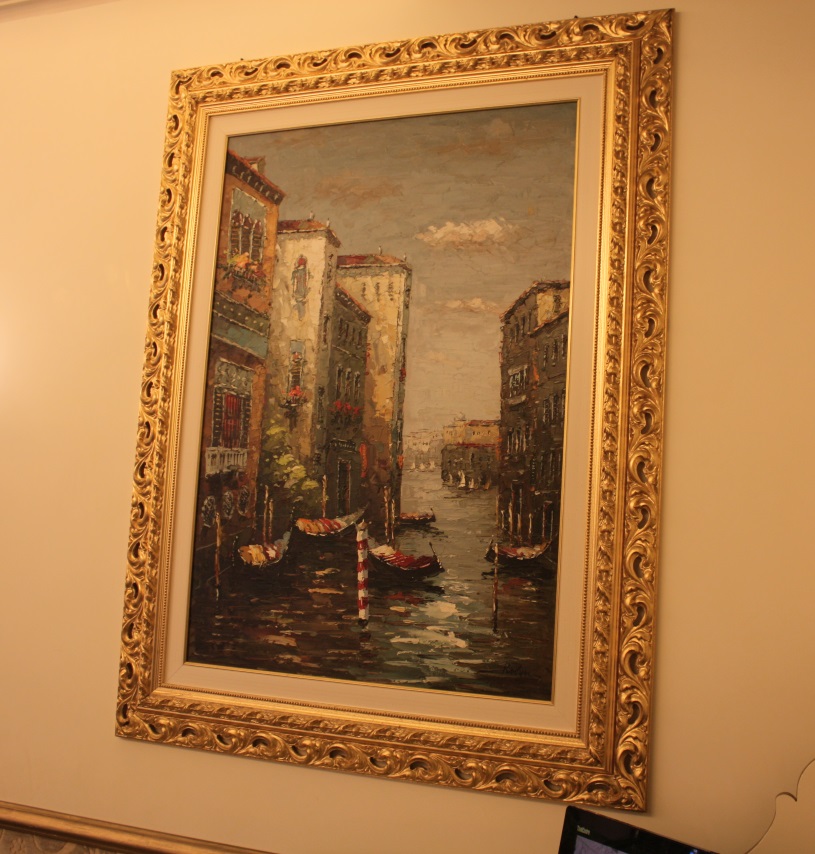 Nice local themed painting in our hotel