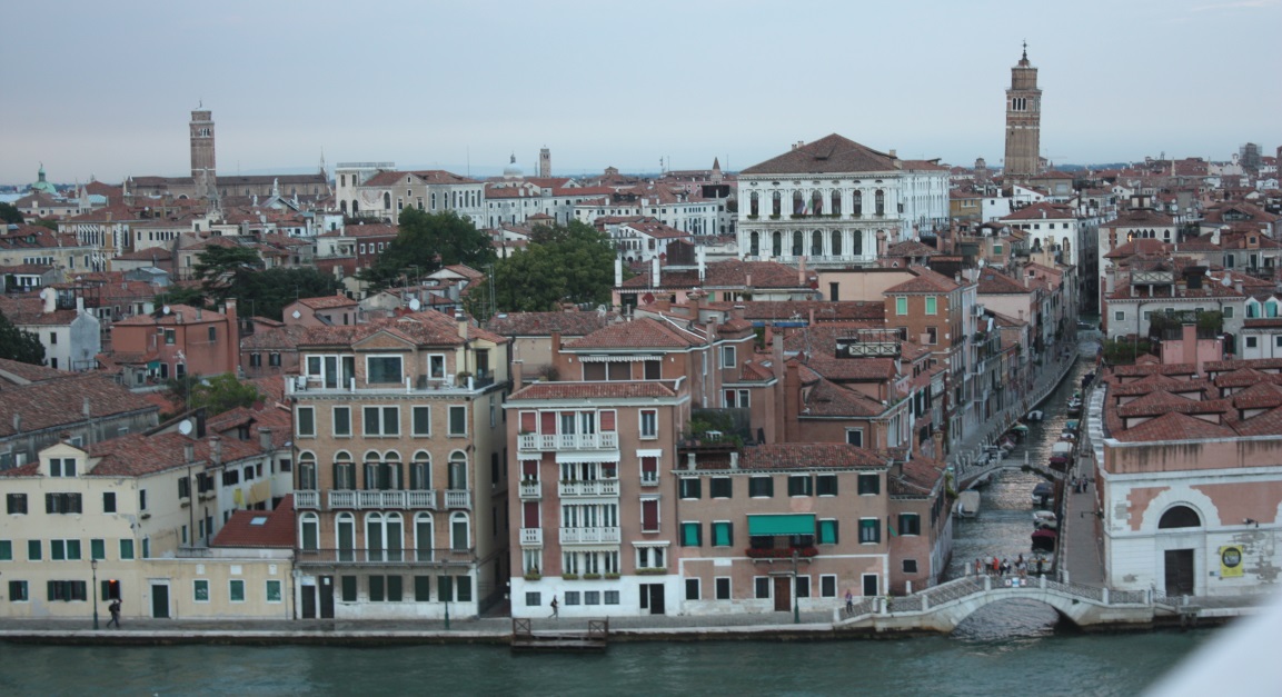 Rio de la Fornace on the right