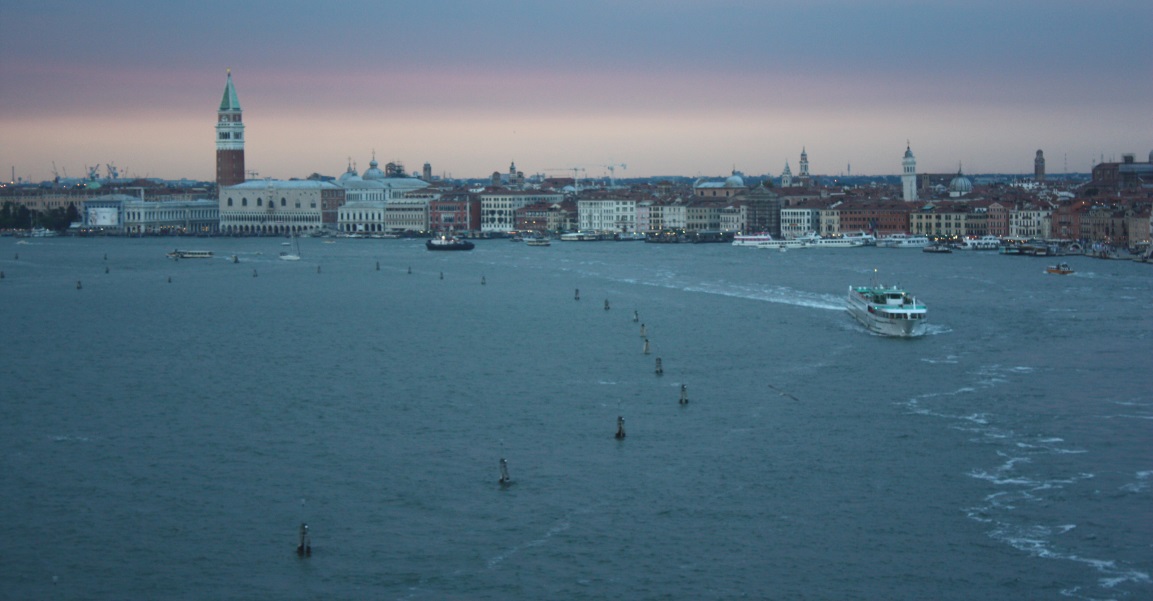 Looking back toward Saint Mark's