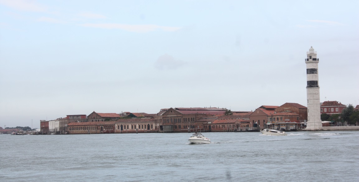 Lighthouse at the Murano/Colonna ferry dock