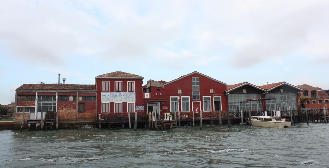 Murano glass factories