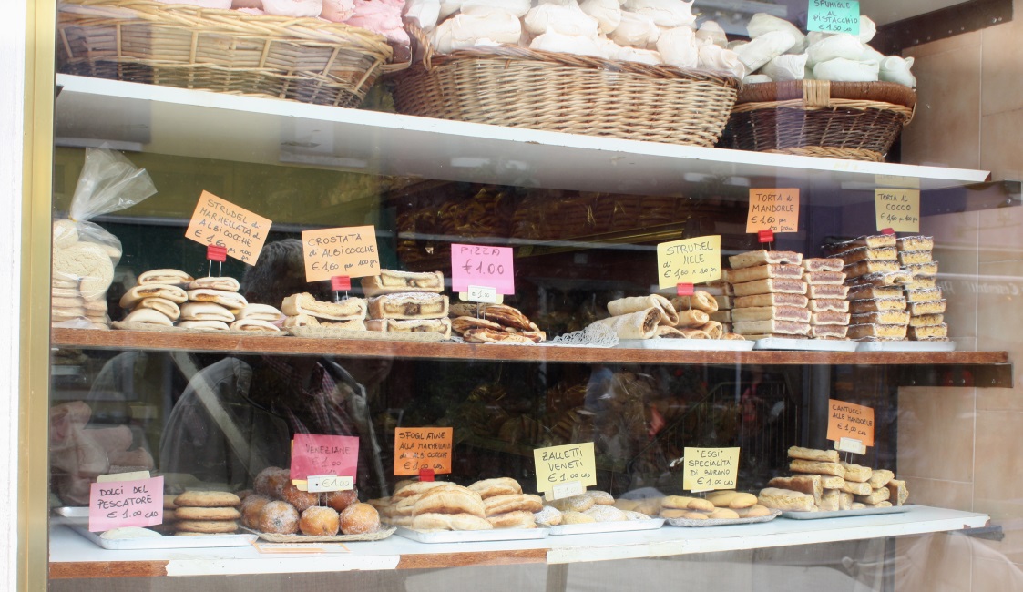 Tempting treats in the window