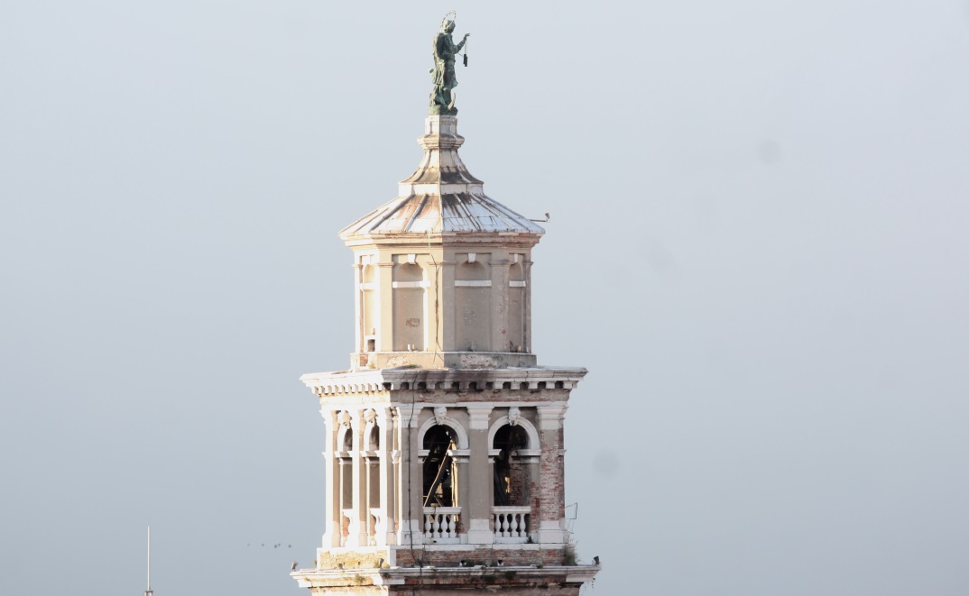 Top of the tower of the Chiesa Dei Carmini