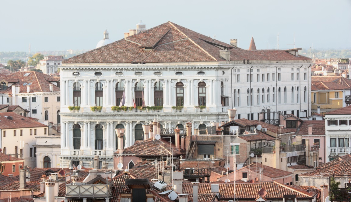 Prefecture of Venice building on the Grand Canal
