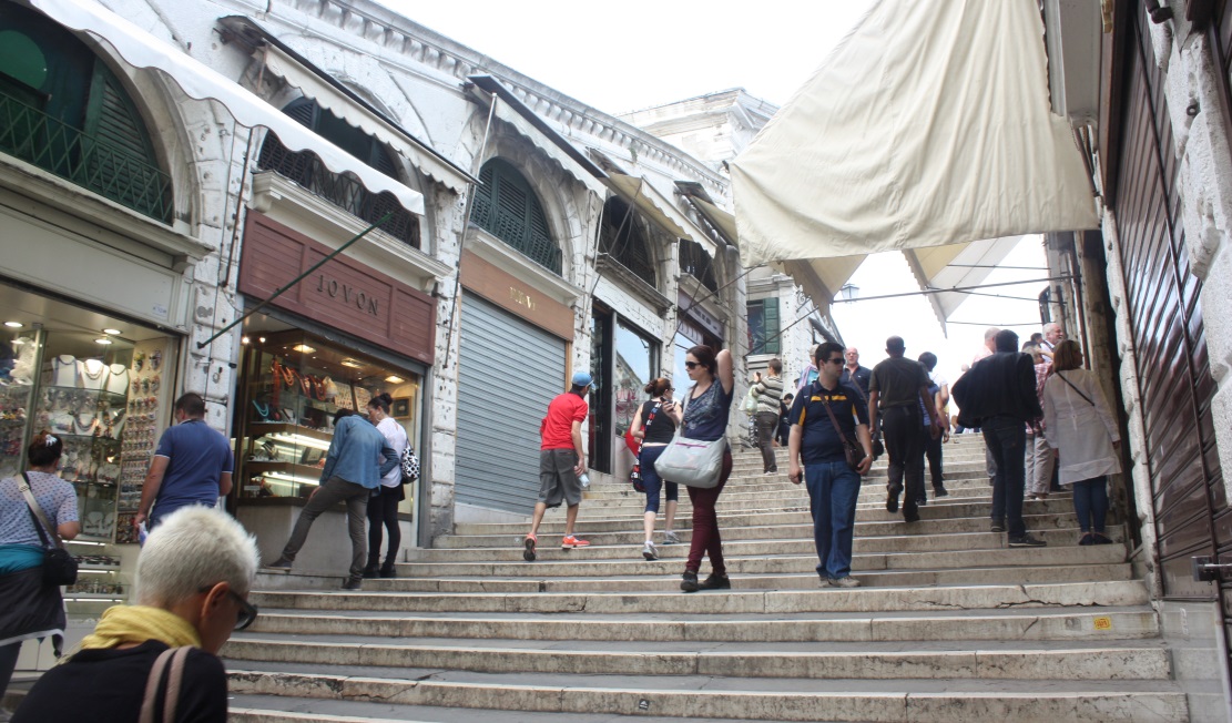 Rialto Bridge opening for business