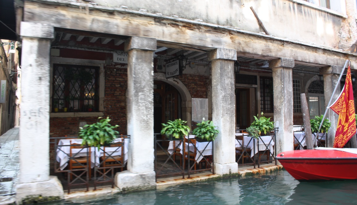 The water level gets really close to the walkways