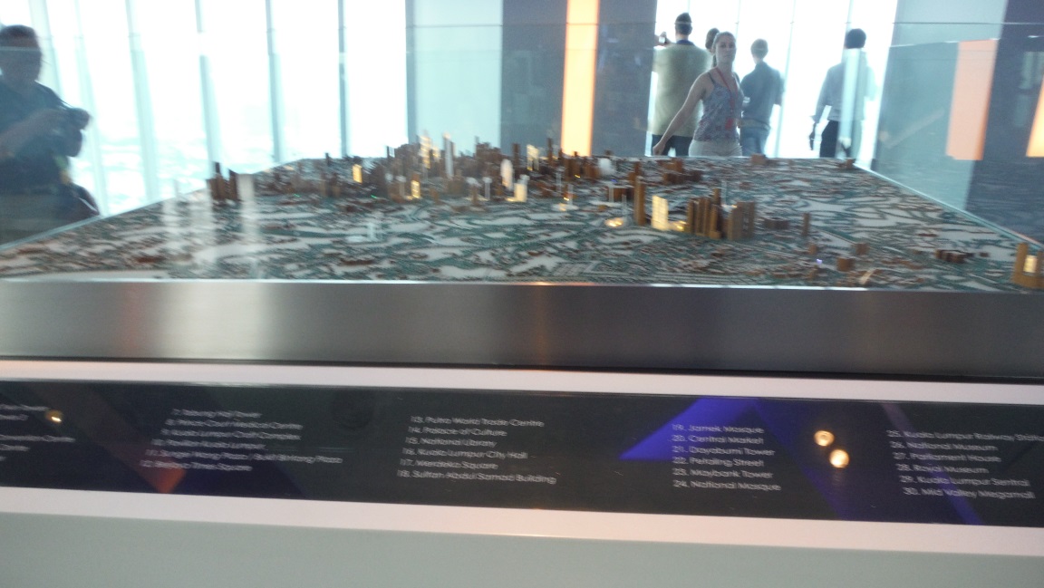 Detailed model of the whole area
