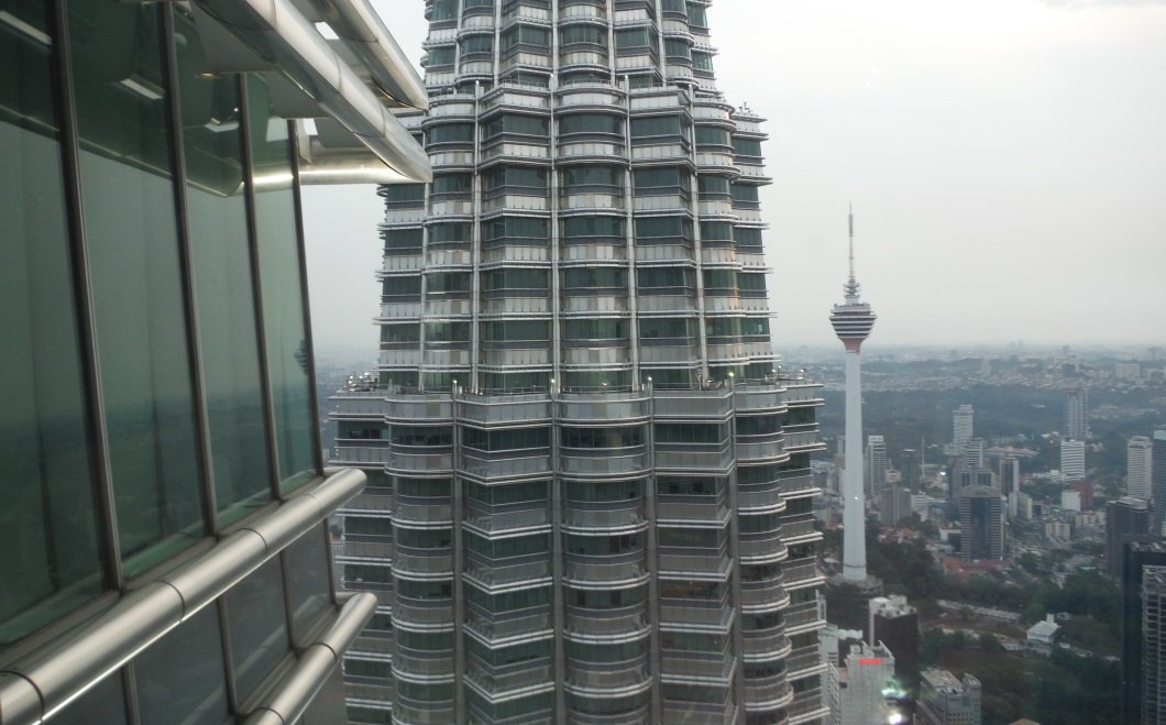 Another look back at tower one