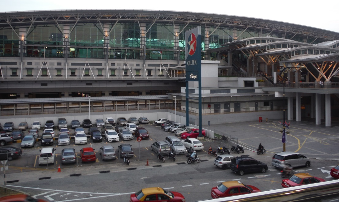 JB Sentral, the main train station in Johor Bahru