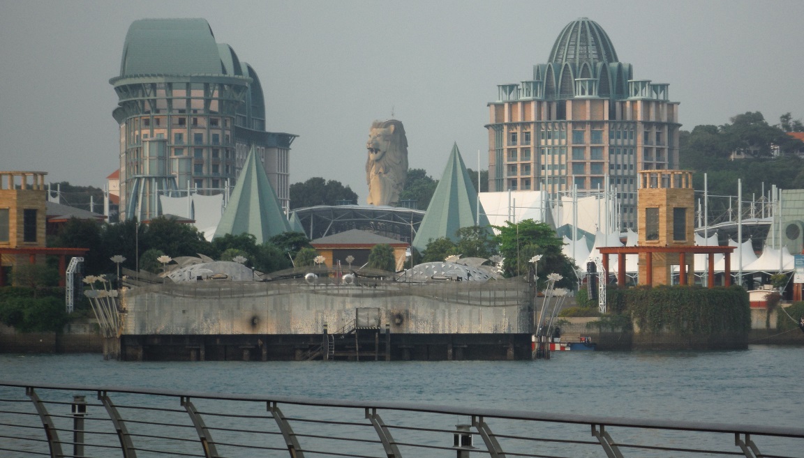 Another look at two of the hotels from the boardwalk