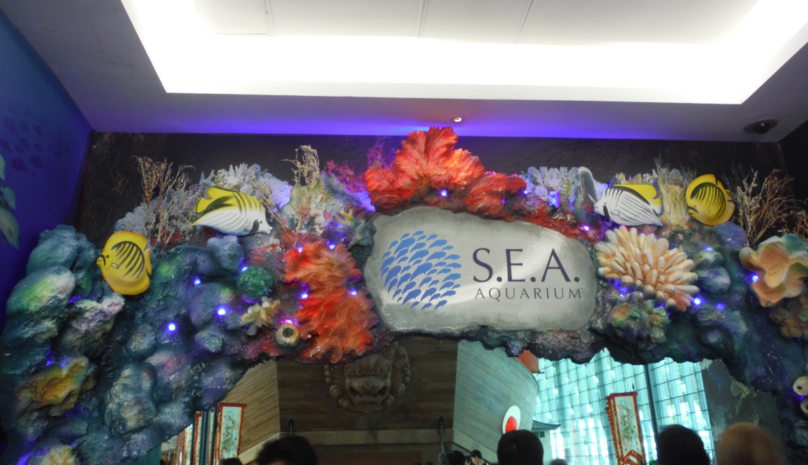 Entrance to the SEA Aquarium