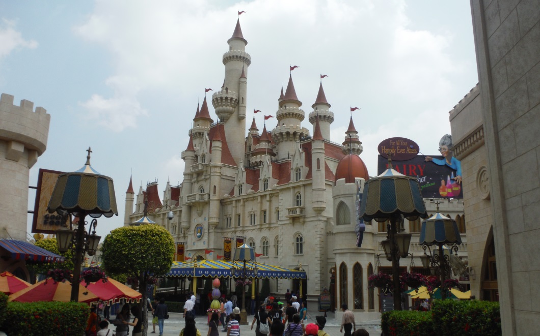 The castle in Far Far Away land