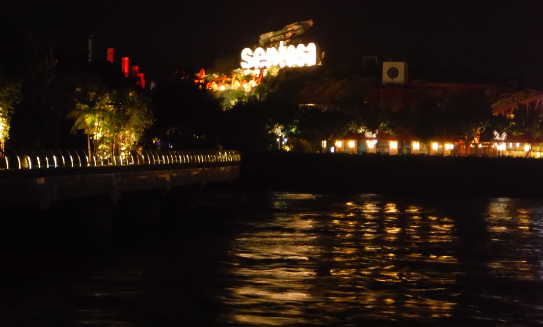 Sentosa at night