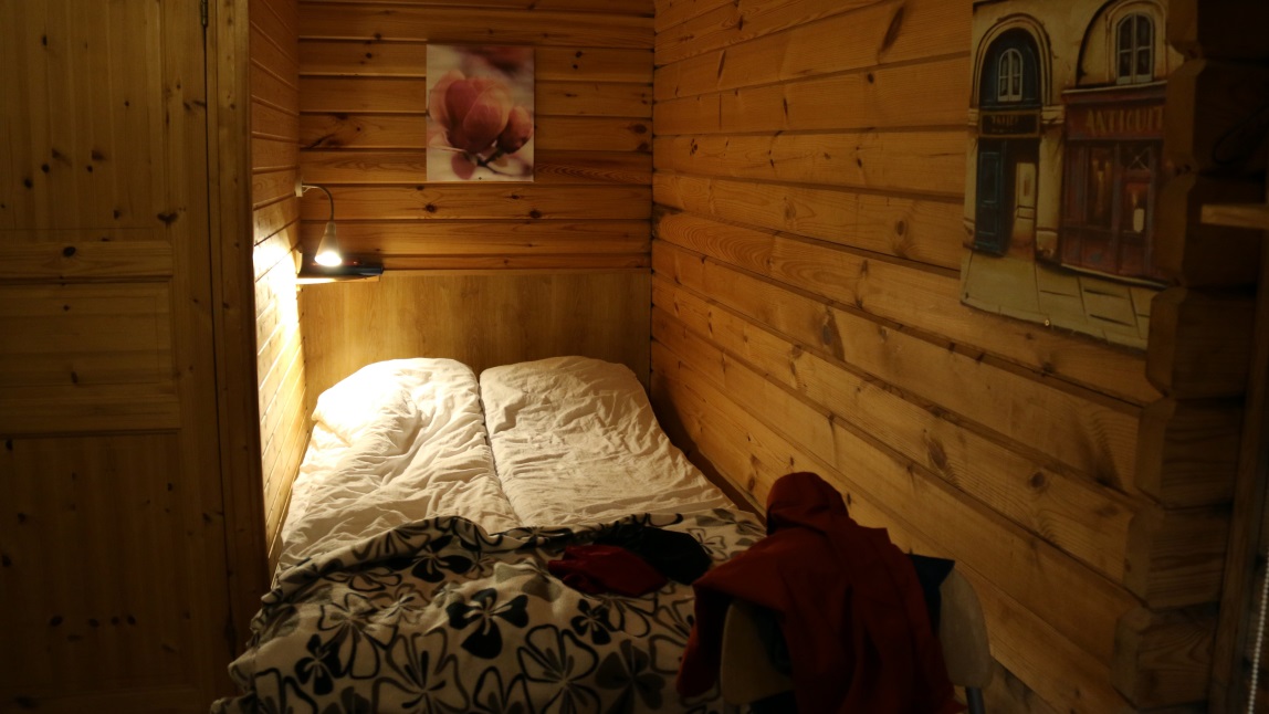 Inside our cabin