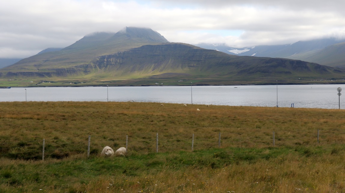 Looking Southeast at Esja mountain