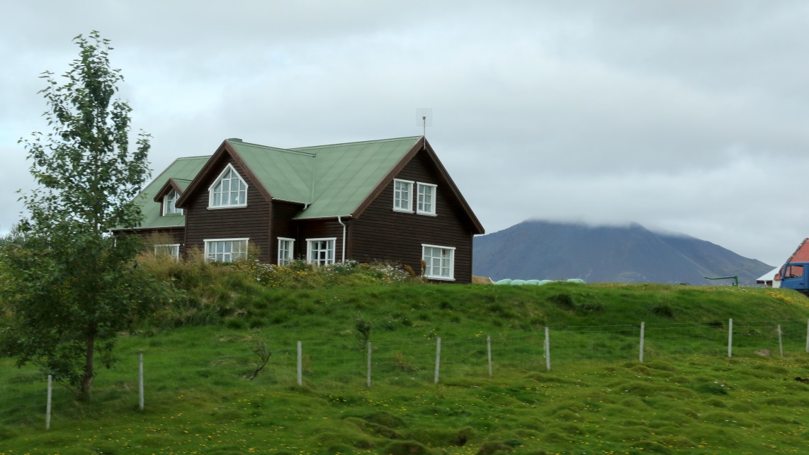 Fairly modern house