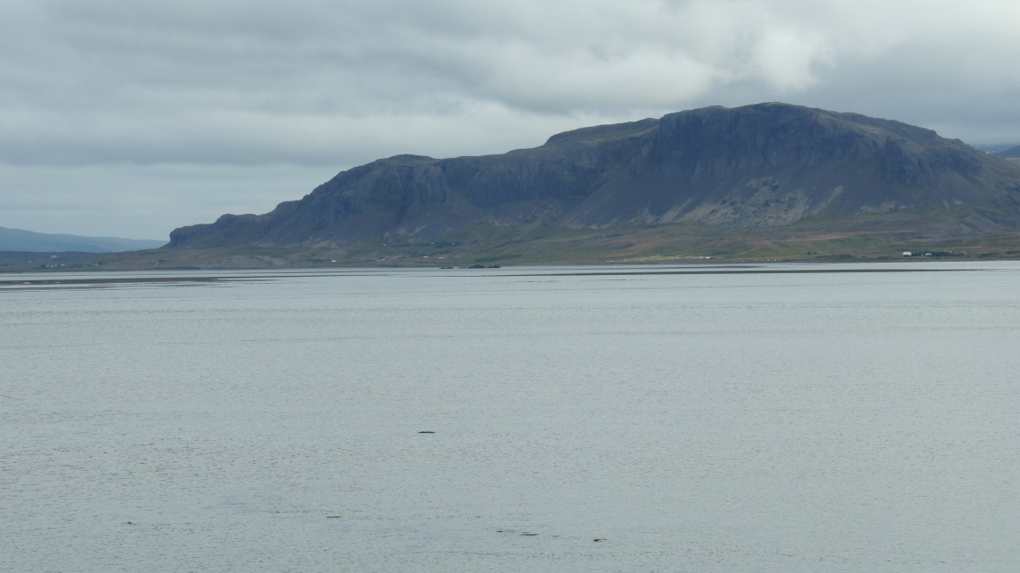 Looking back South