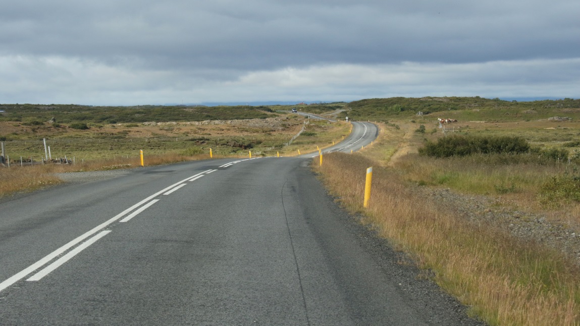 Looking Northwest along Route 54