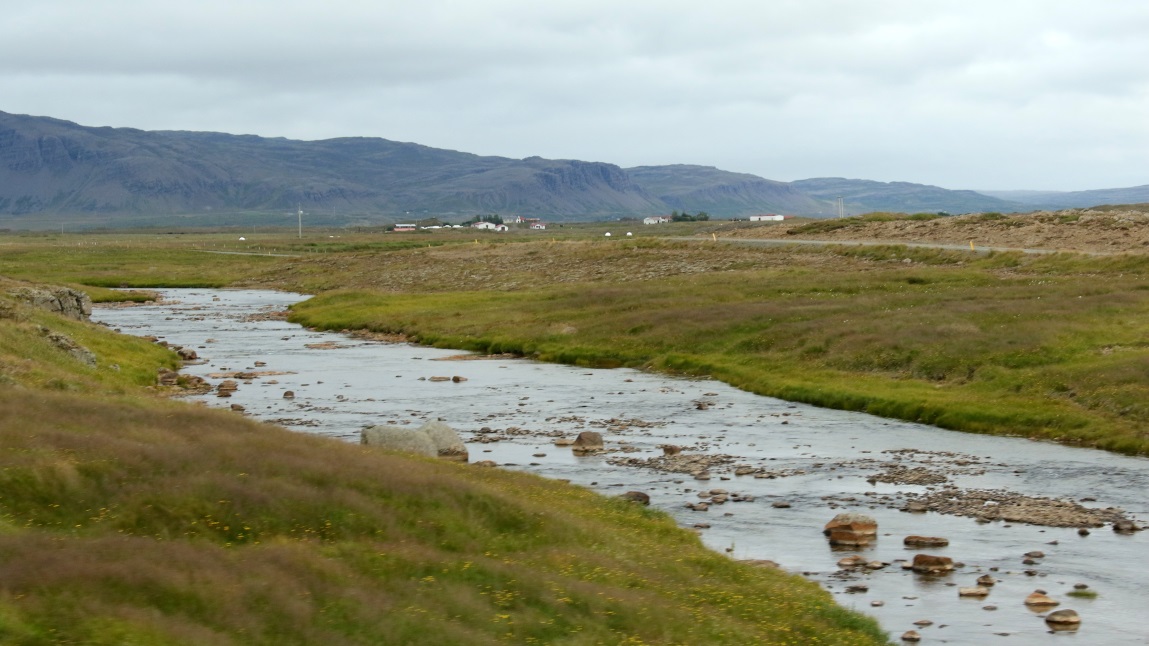 Route 54 crosses the Veit stream