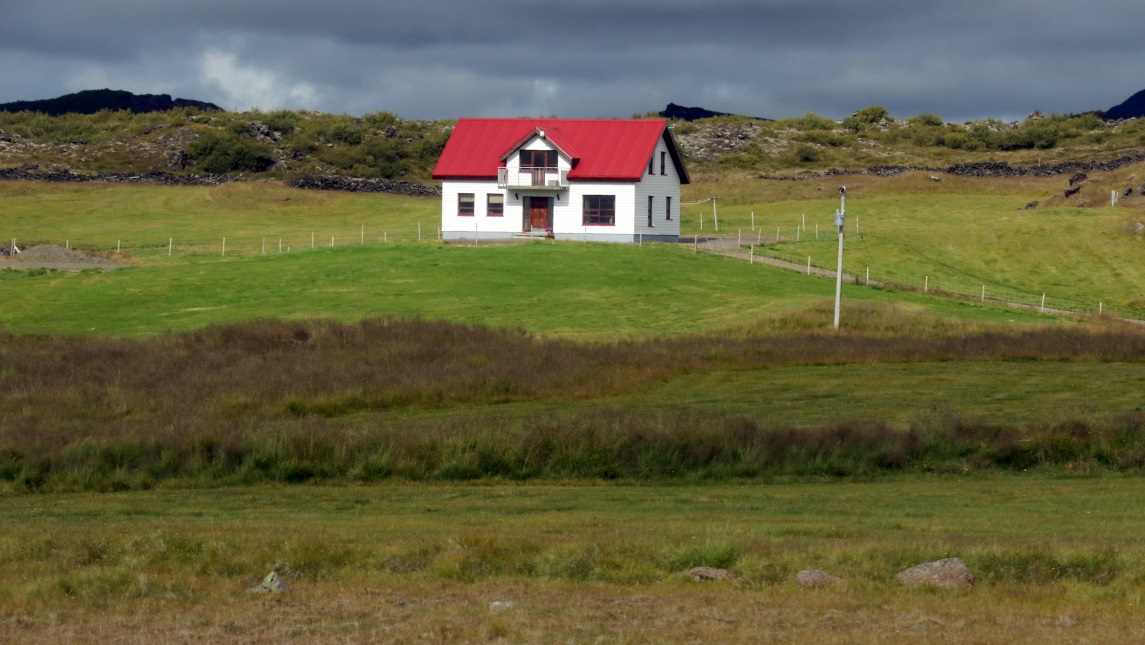 Close up of the house