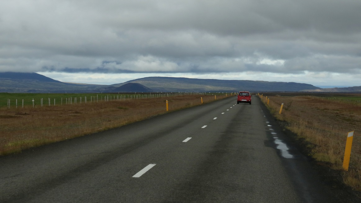Looking North on Route 54