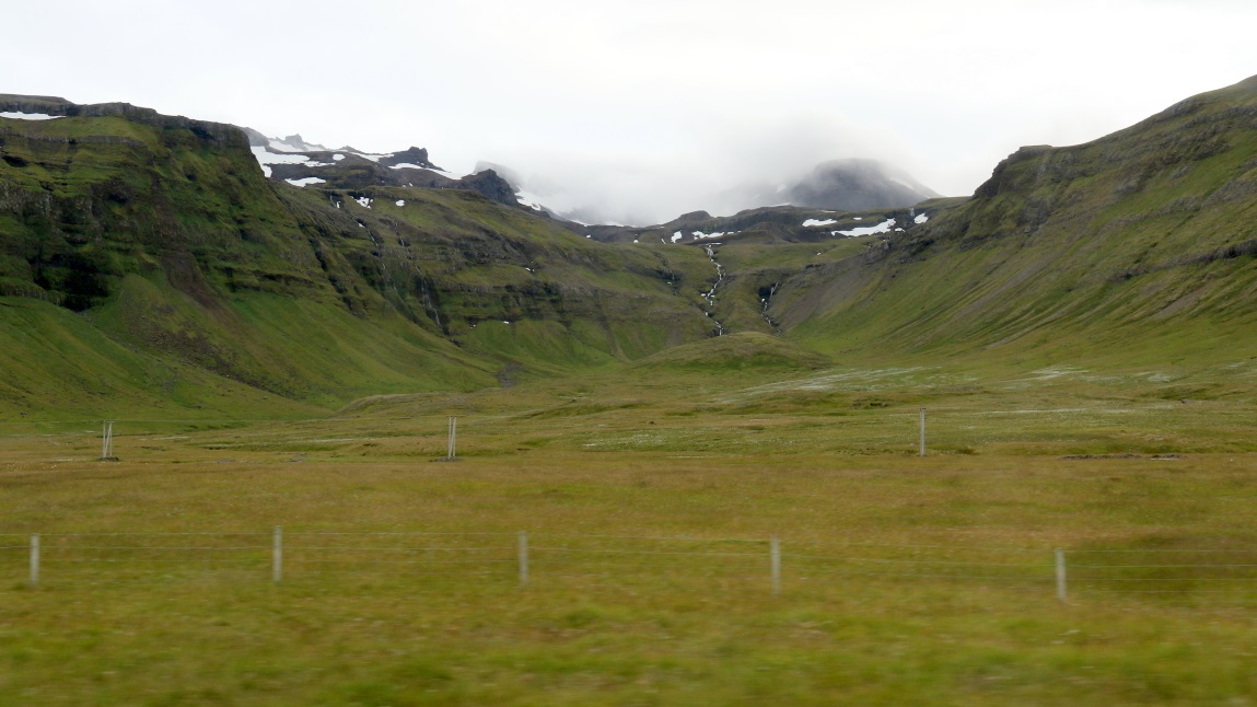 Beautiful green valley