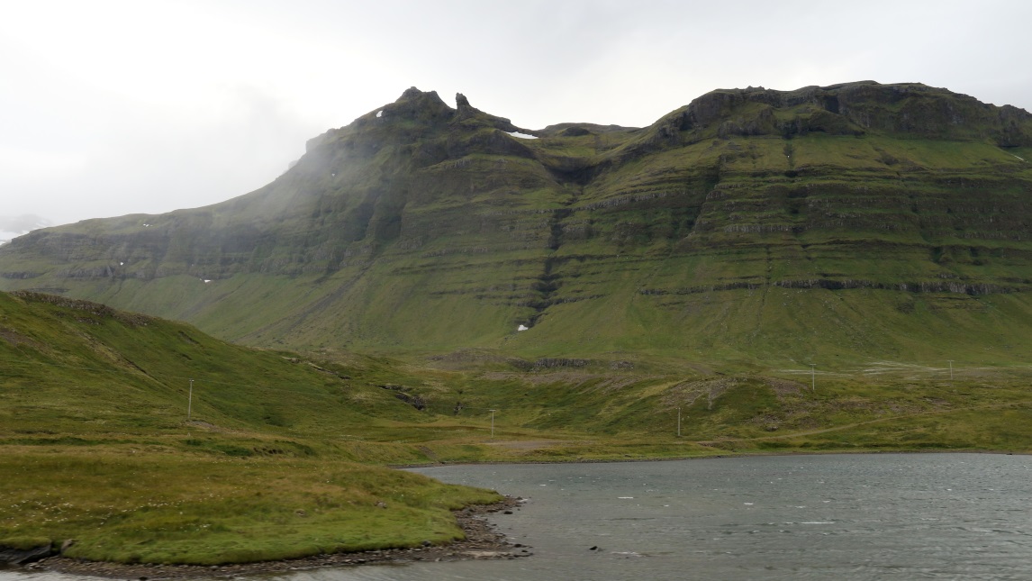Kvabryggja Mountain from the East