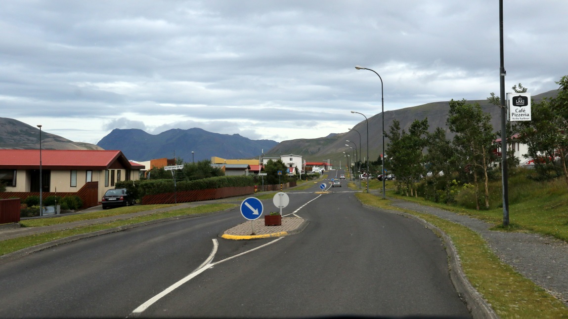 Middle of town