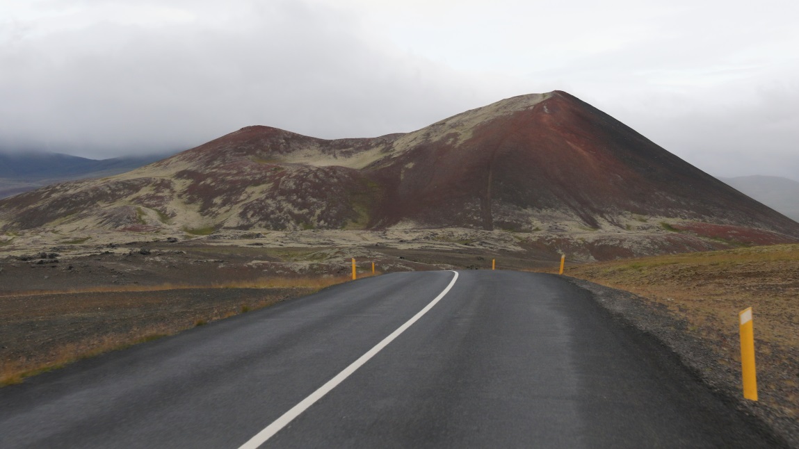 The red hills of Berserkjahraun