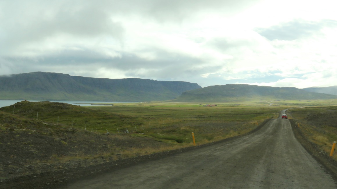 West side of lftafjrur Bay