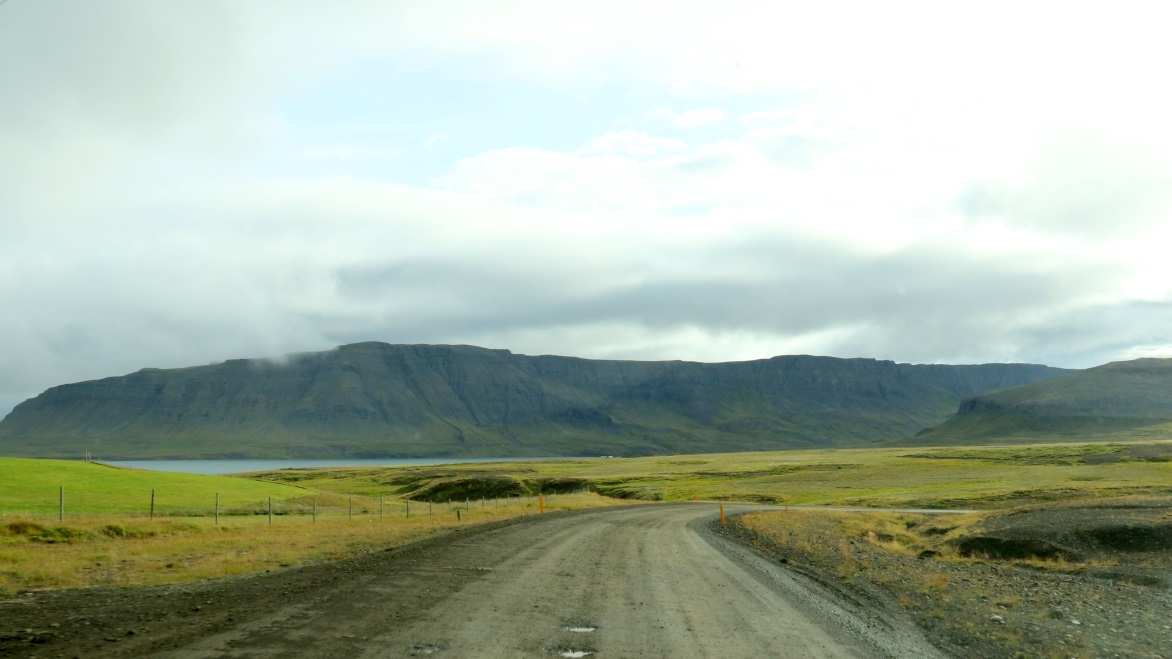 Looking across lftafjrur Bay