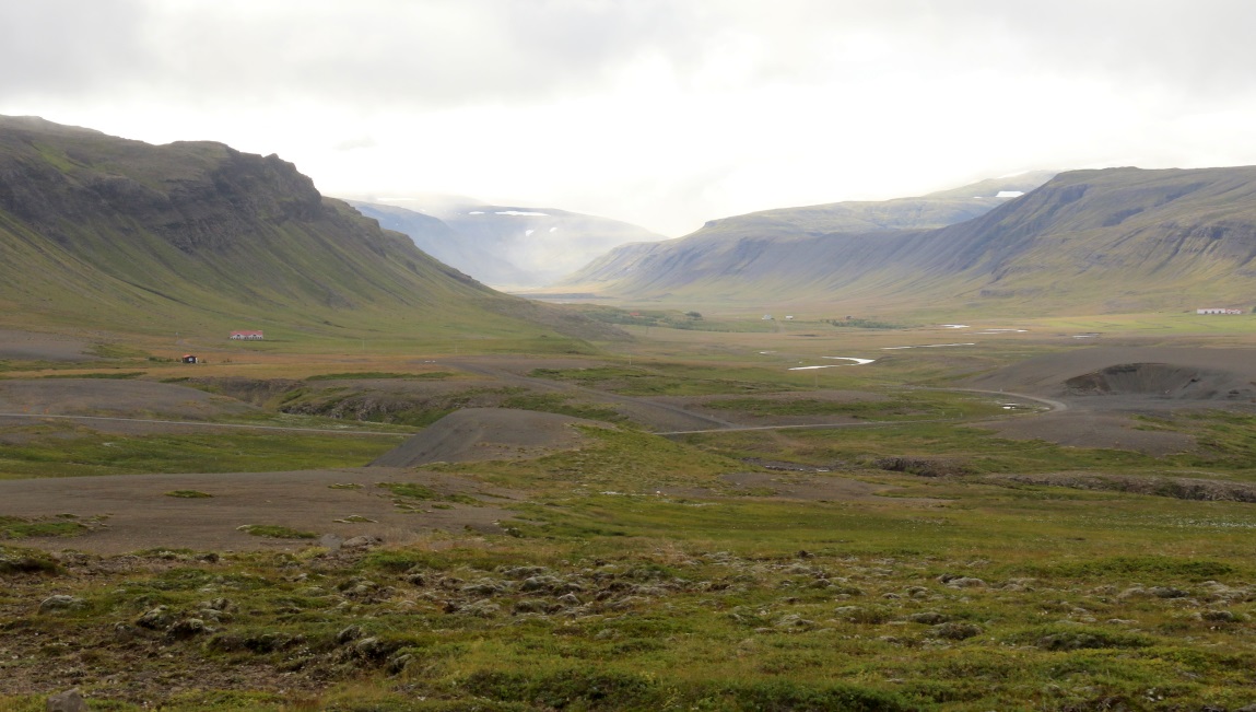 Nice valley between the hills