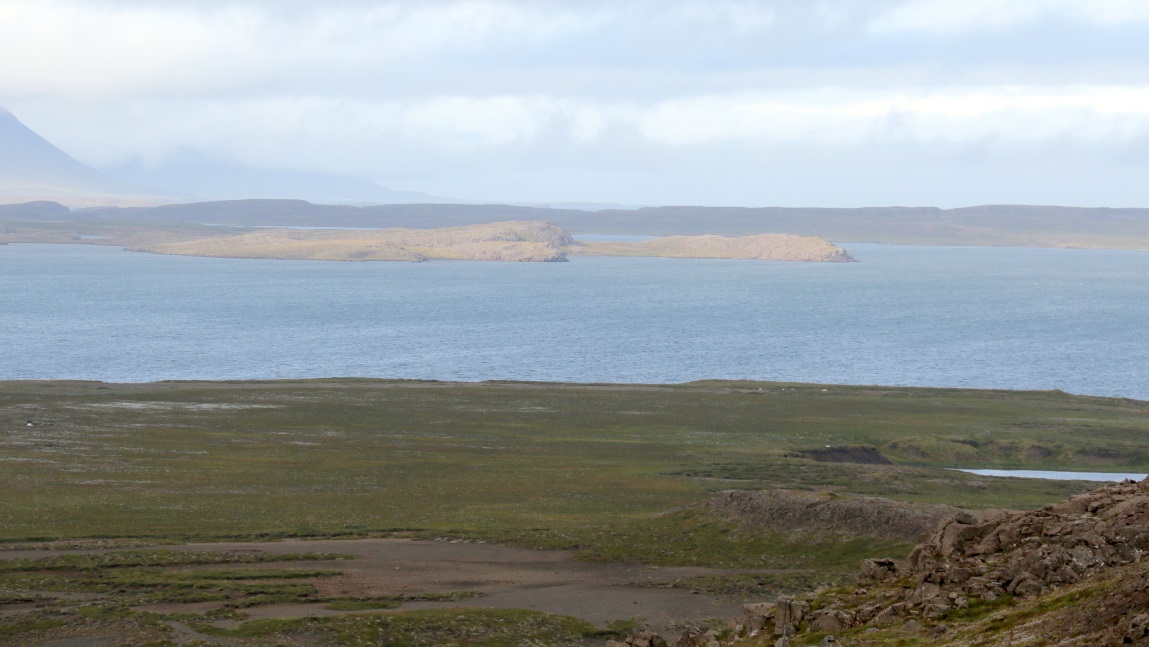 Looking West across lftafjrur Bay