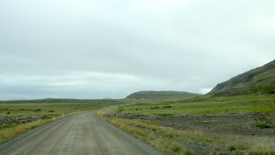 Five miles West of Breidablsstadur