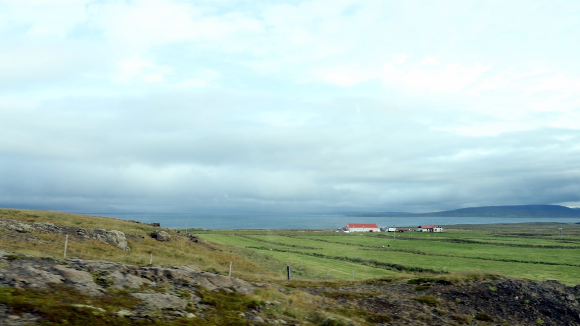 The Dunkrbakki farm on Hvammsfjrur bay