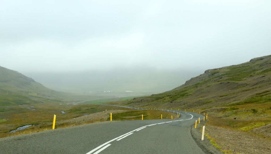 The altitude drops quickly