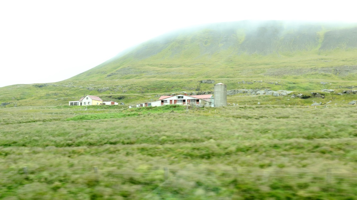 Different farming up here