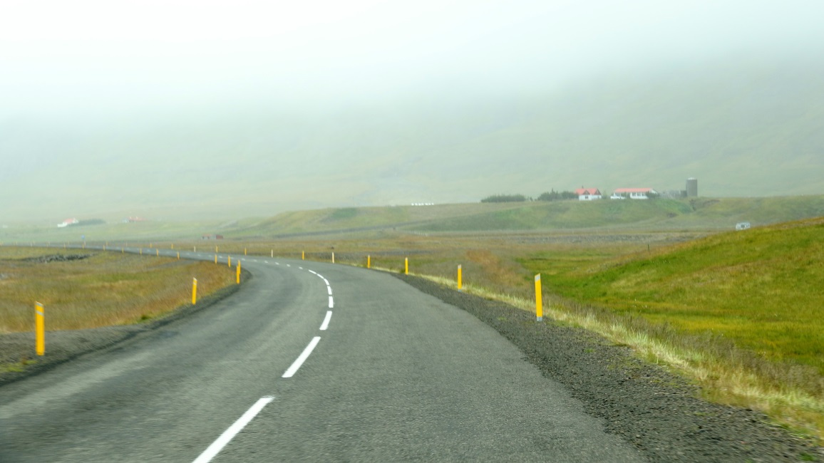 The cloud deck is low