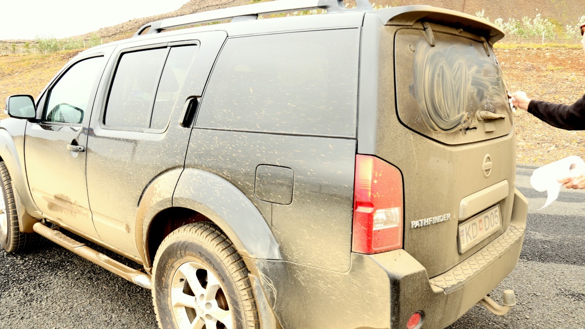 Dad vs the dirt