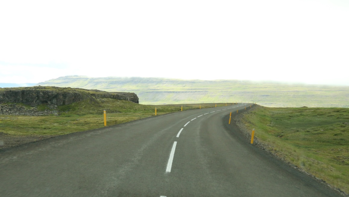 Departing from our lunch stop
