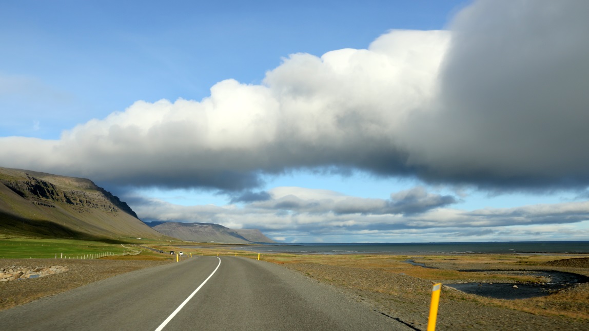 Route 62 follows Breiafjrur