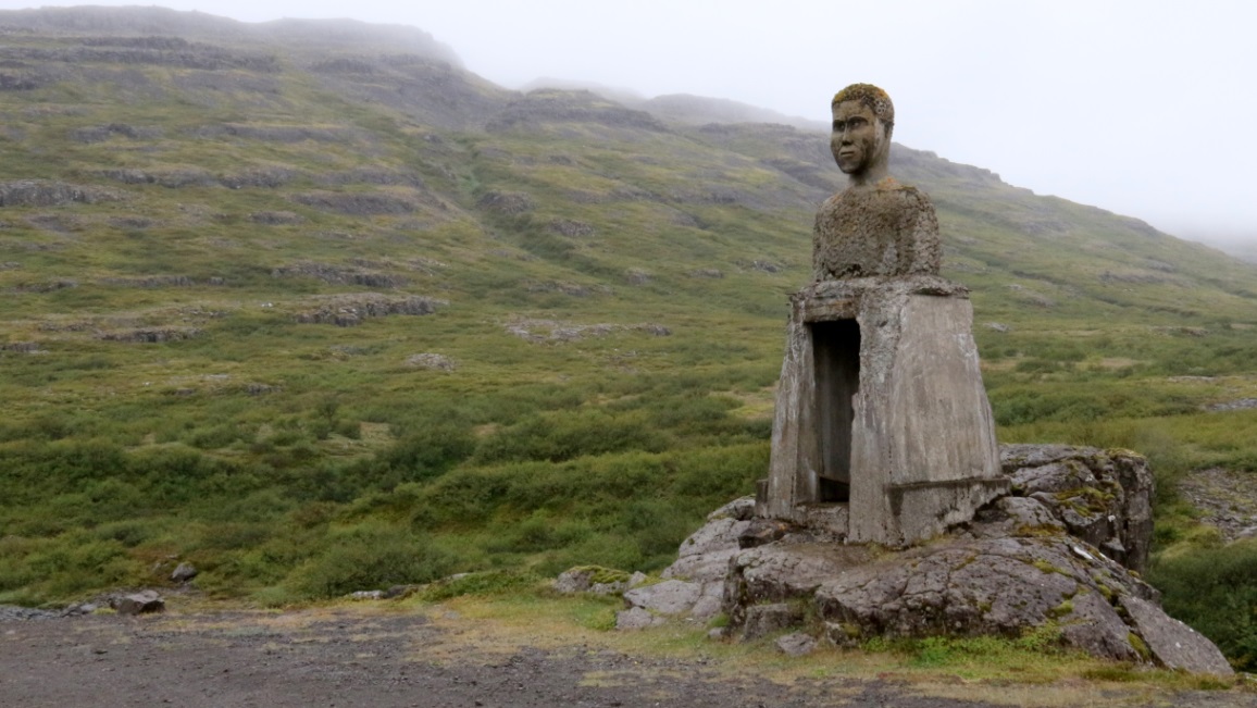 Interesting statue