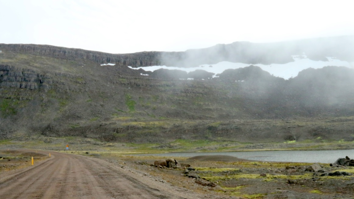 Four miles North of the intersection