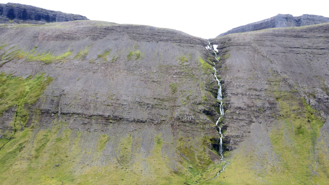 Thin waterfall
