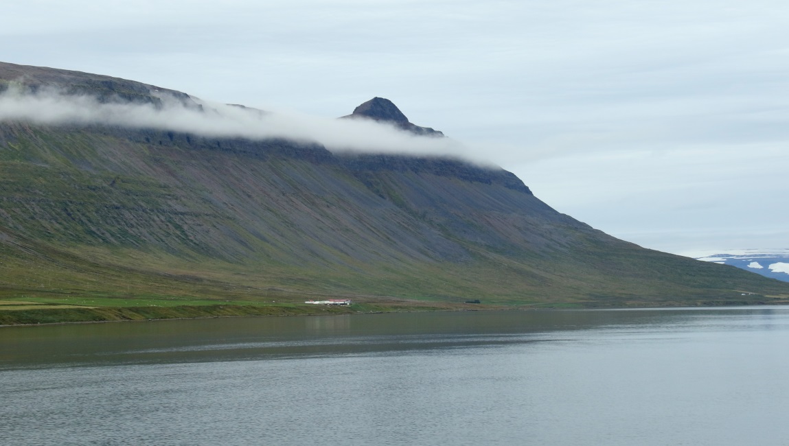 Looking across