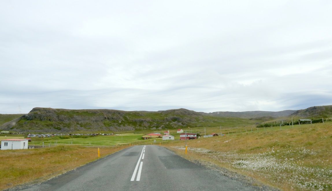 Settlement at the end of the peninsula