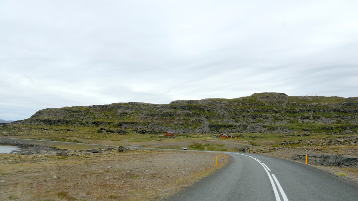 Few houses