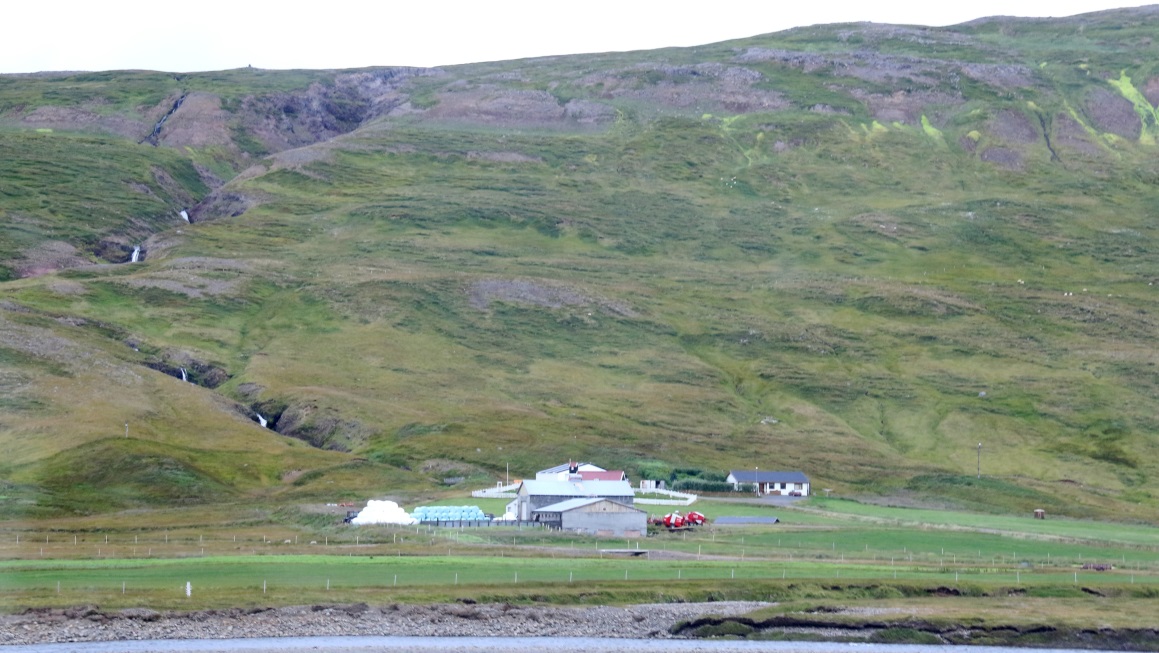 Large hay farm