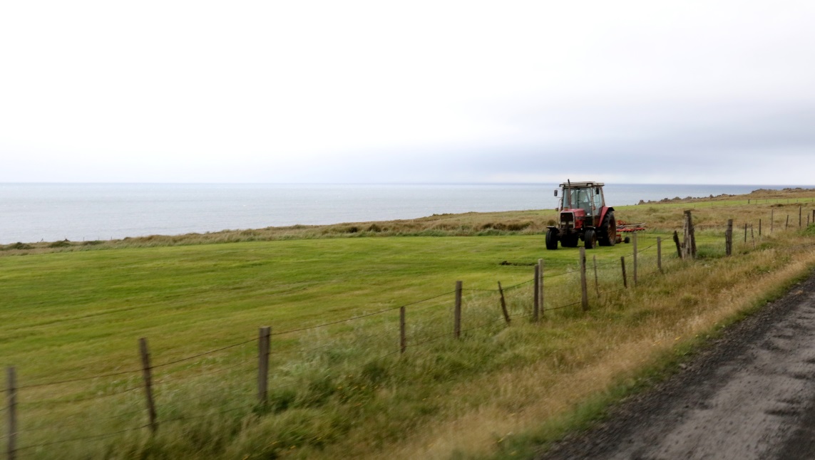 Modern farming equipment