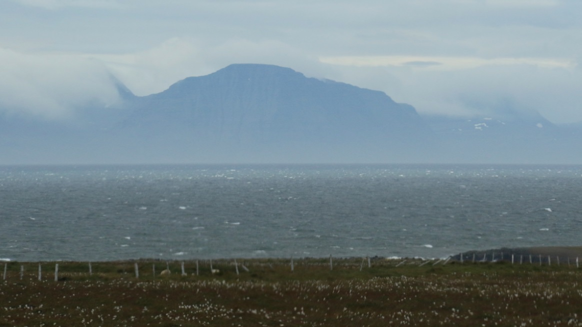 View of cliffs